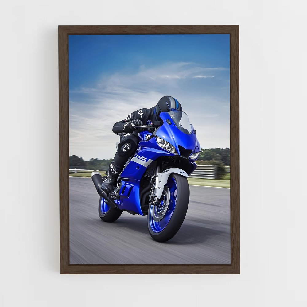 yamaha-1 cadre Bois foncé
