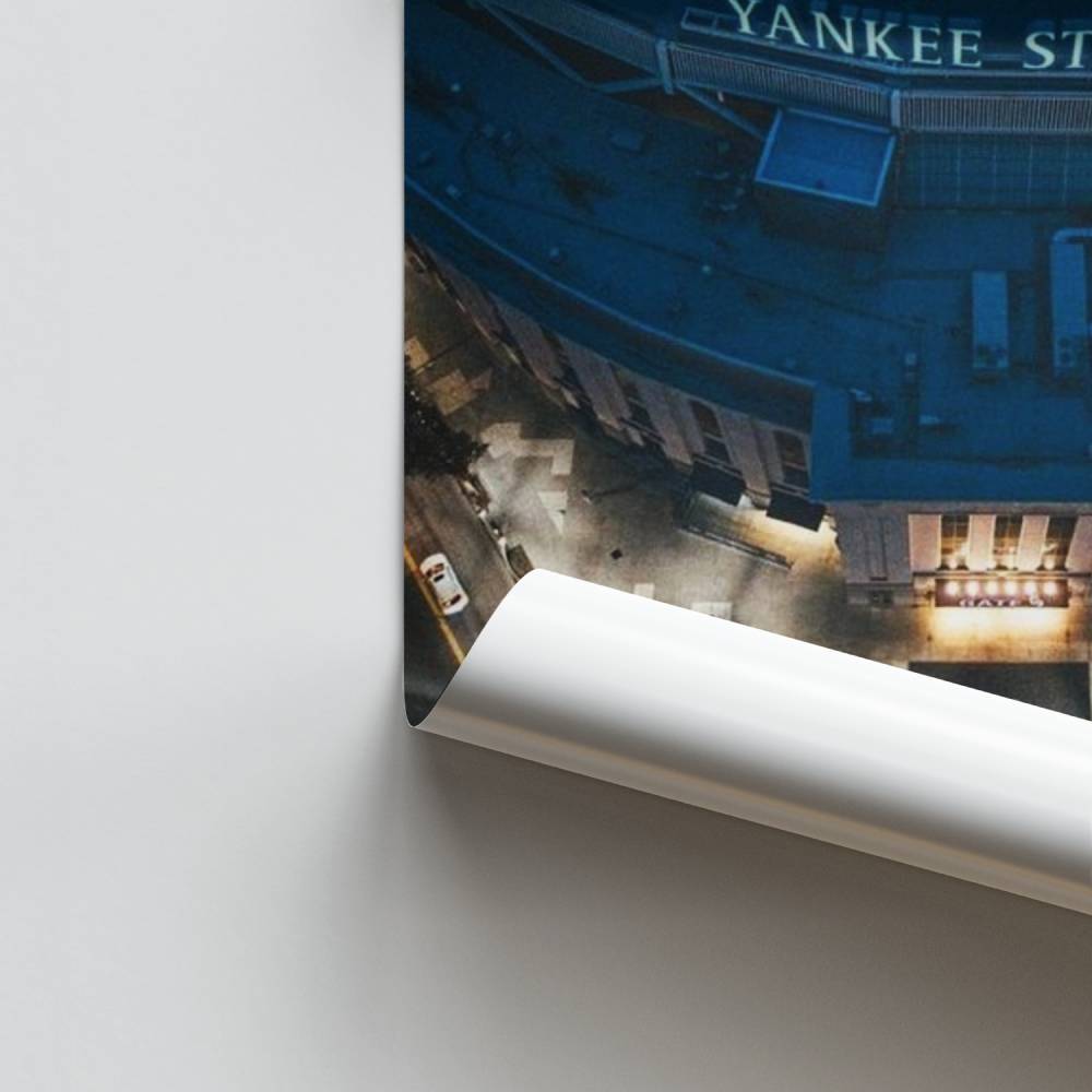 Poster Yankee Stadium Nocturne