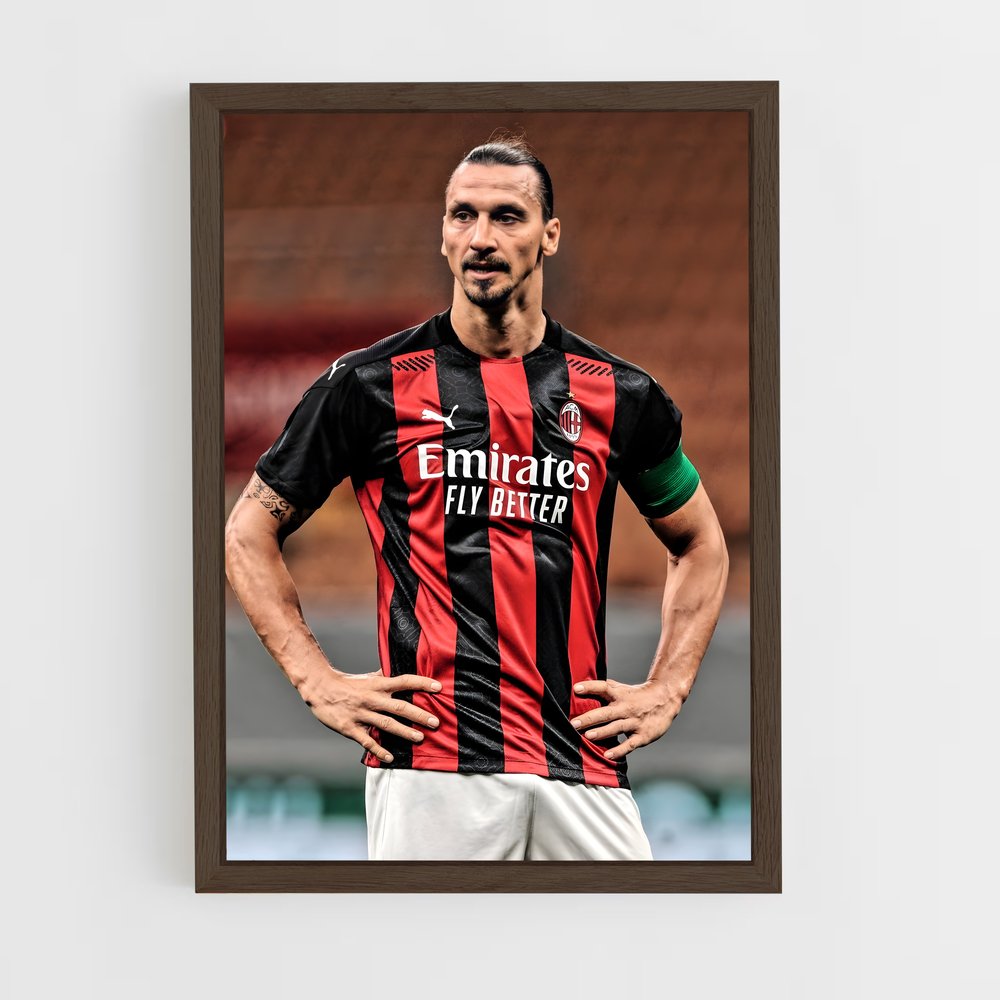 zlatan-2 cadre Bois foncé