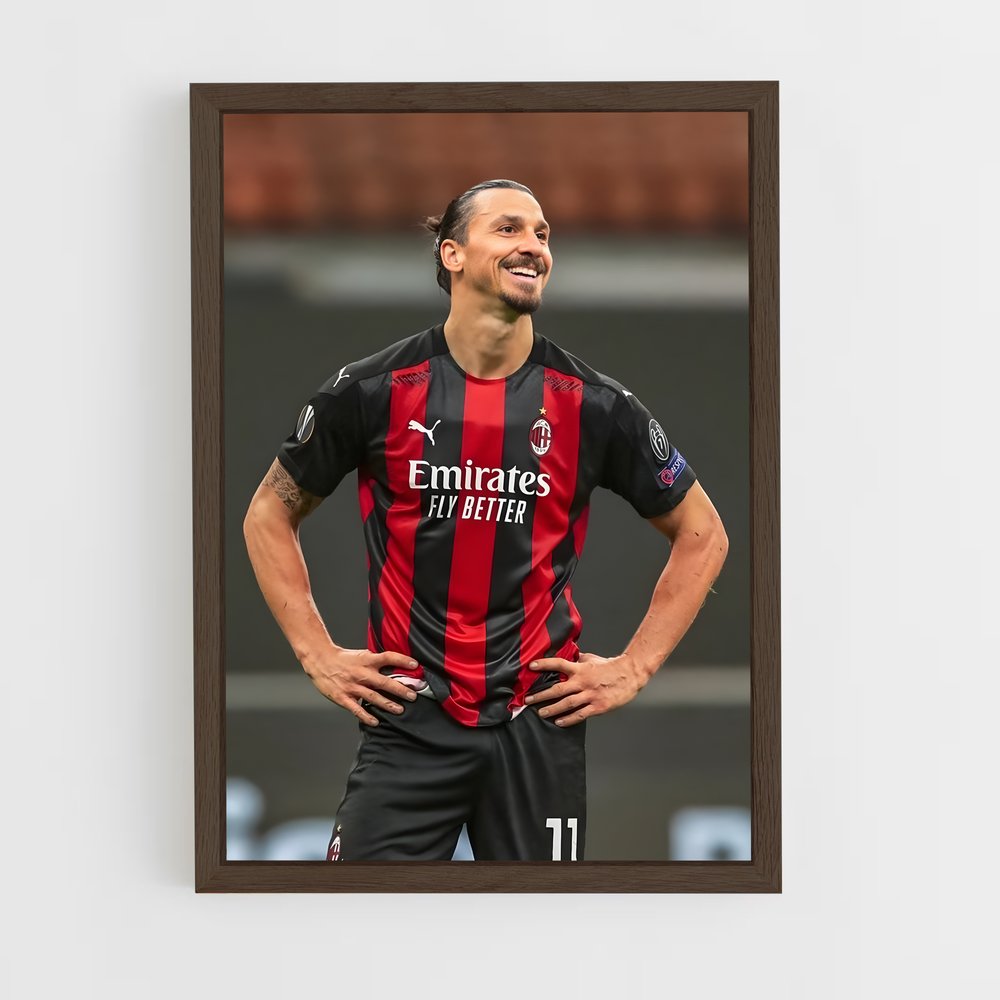 zlatan-5 cadre Bois foncé