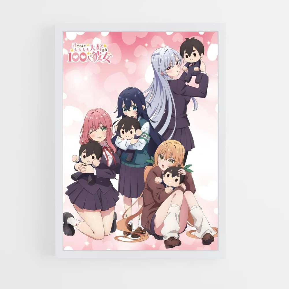 100-girlfriends-12 cadre Blanc