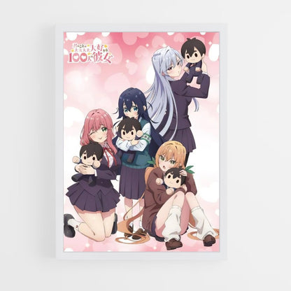 100-girlfriends-12 cadre Blanc