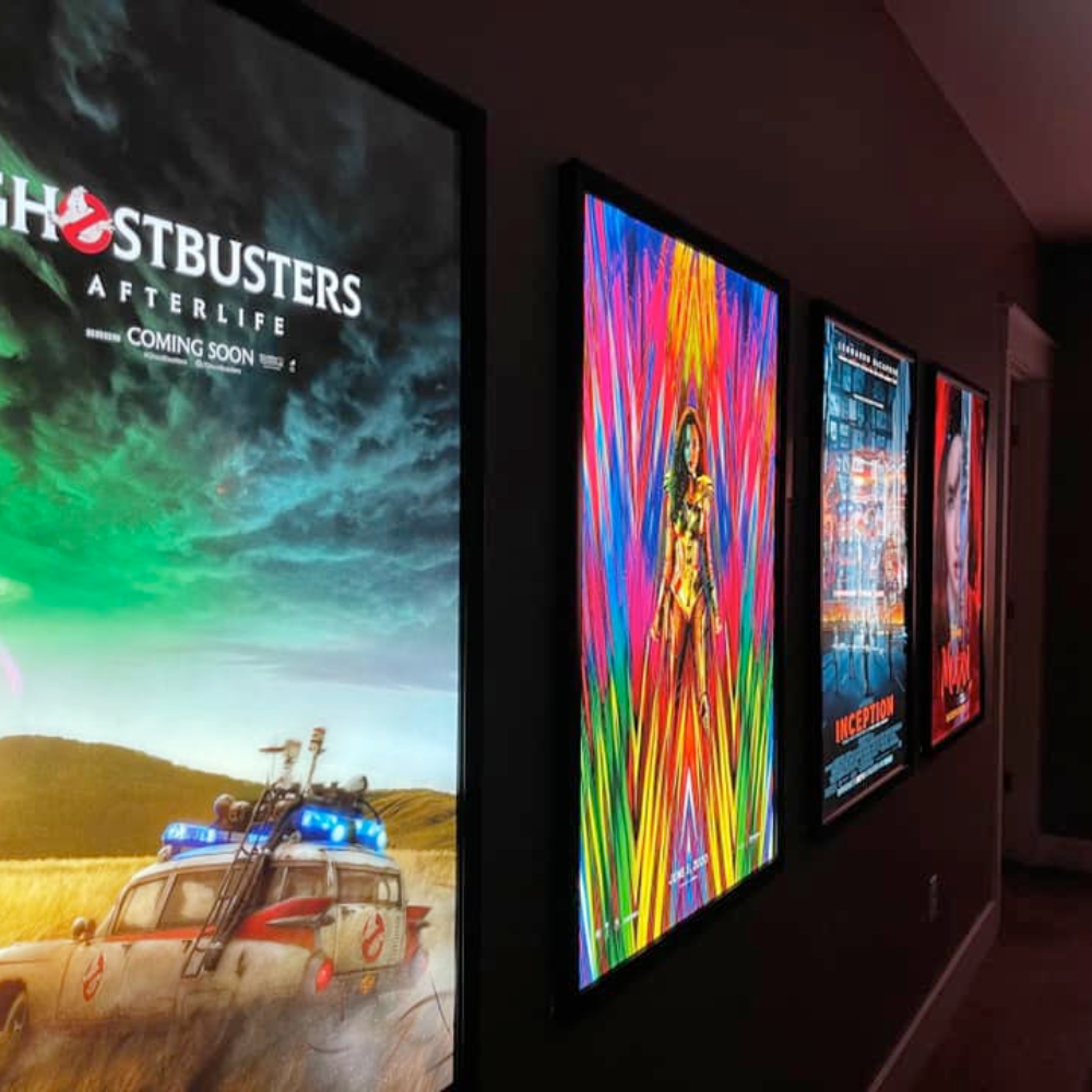 Cadre Lumineux LED pour Posters