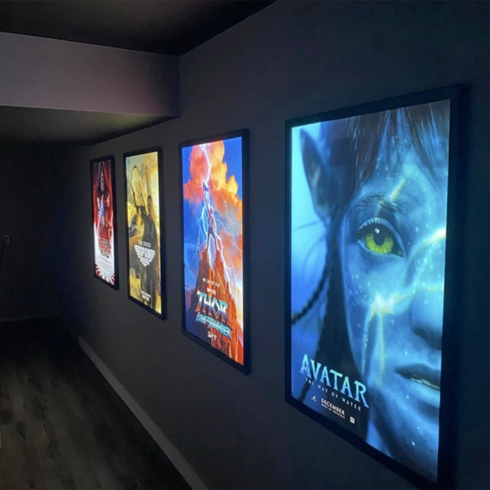 Cadre Lumineux LED pour Posters