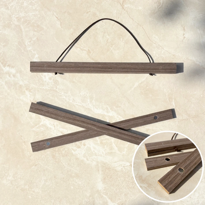 Porte-Poster Magnétique en Bois