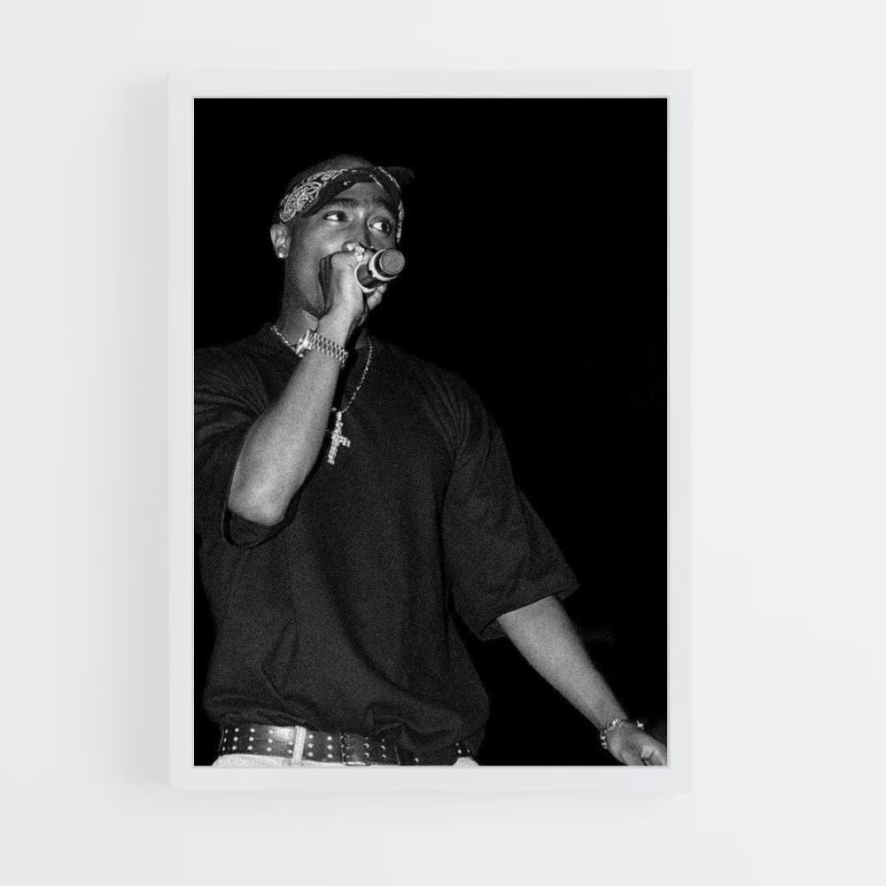 Poster Tupac Noir