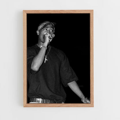 Poster Tupac Noir