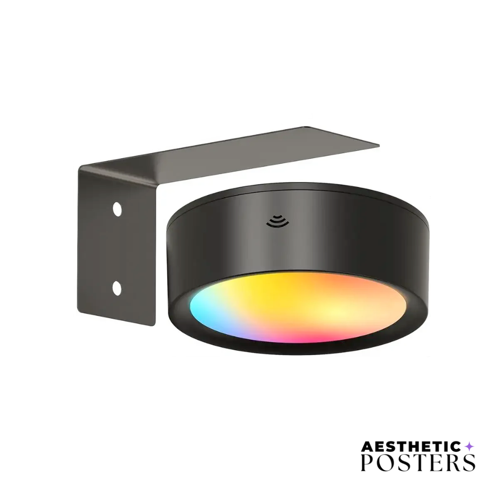 Lampe murale RGB pour poster