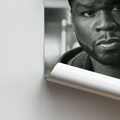 Poster 50cent Noir et Blanc