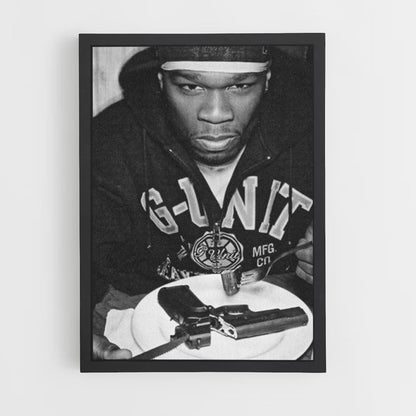 Poster 50cent Pistolet