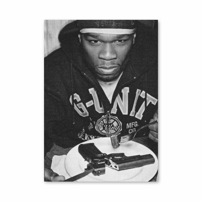 Poster 50cent Pistolet