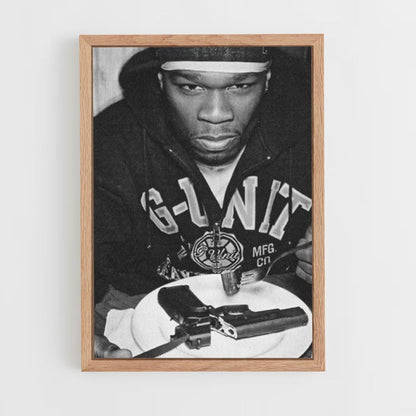 Poster 50cent Pistolet