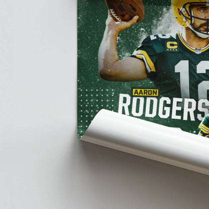 Poster Aaron Rodgers Tir