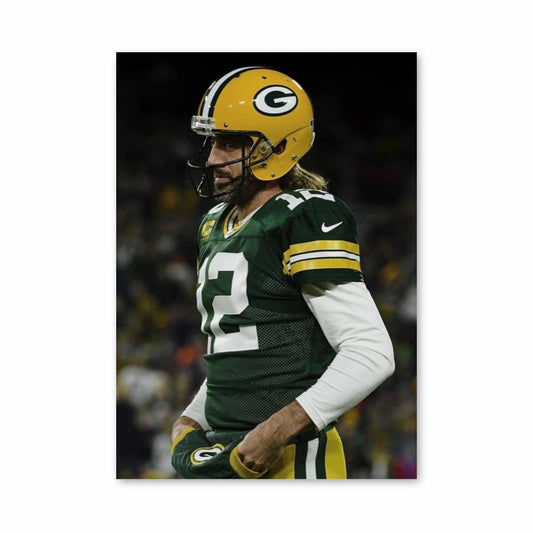 Poster Aaron Rodgers Football