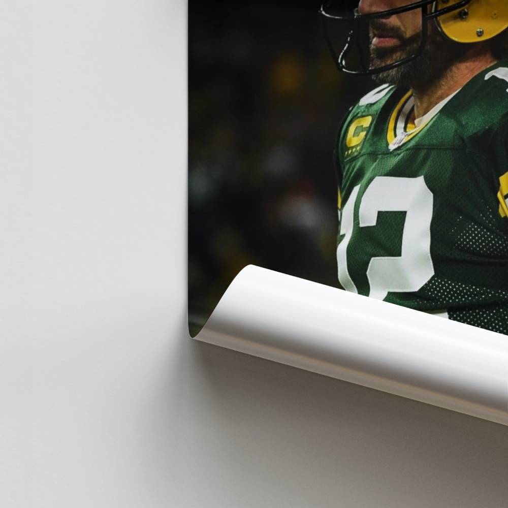 Poster Aaron Rodgers Football