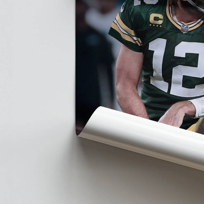 Poster Genoux Aaron Rodgers