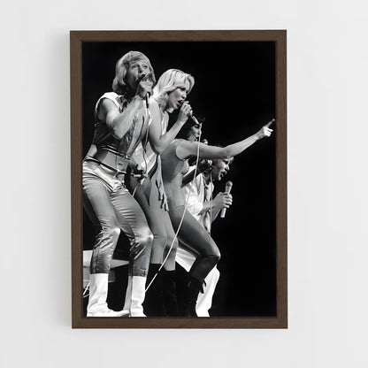 abba-2 cadre Bois foncé