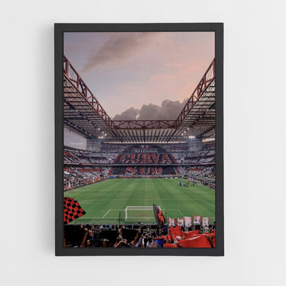 Poster Milan AC Stade