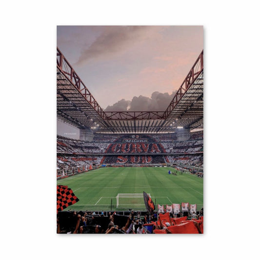 Poster Milan AC Stade