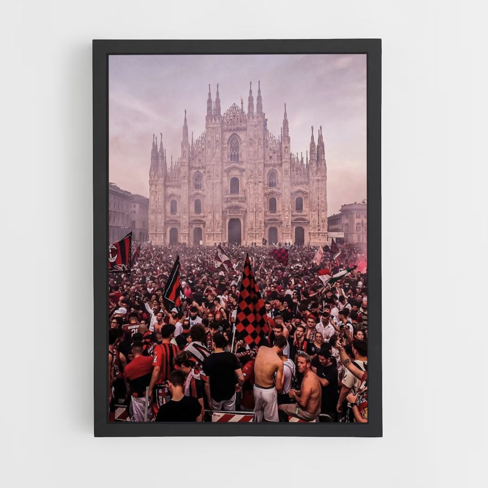 Poster Cathédrale Milan AC