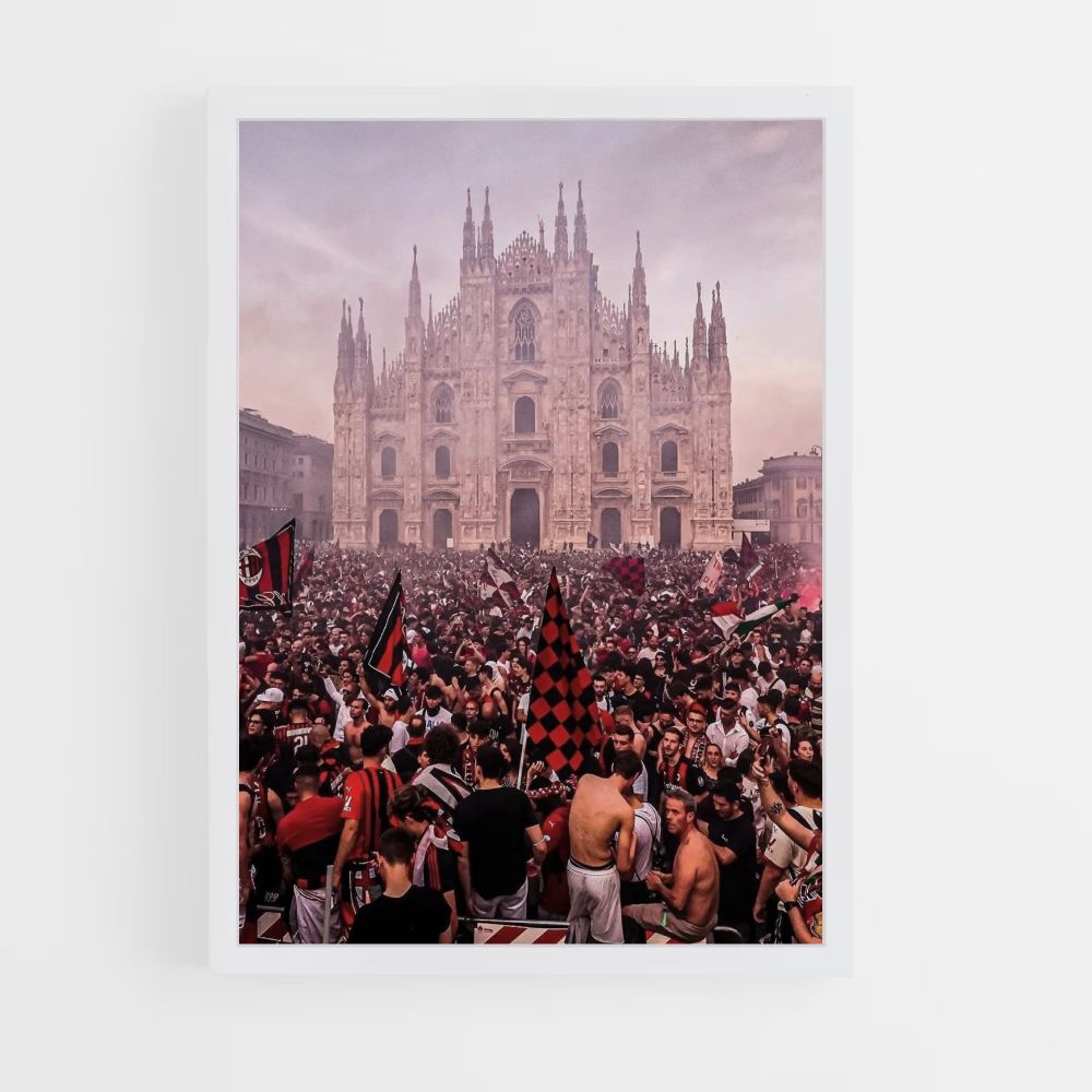 Poster Cathédrale Milan AC