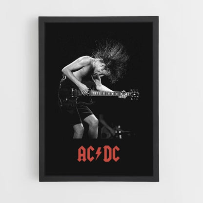 Poster ACDC Guitare