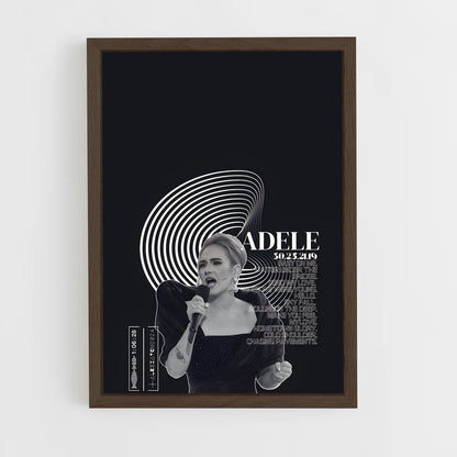 adele-6 cadre Bois foncé