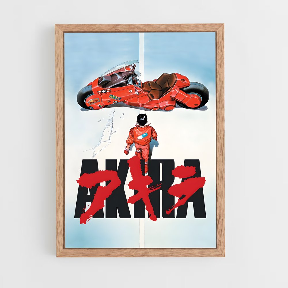 akira-3 cadre Bois clair