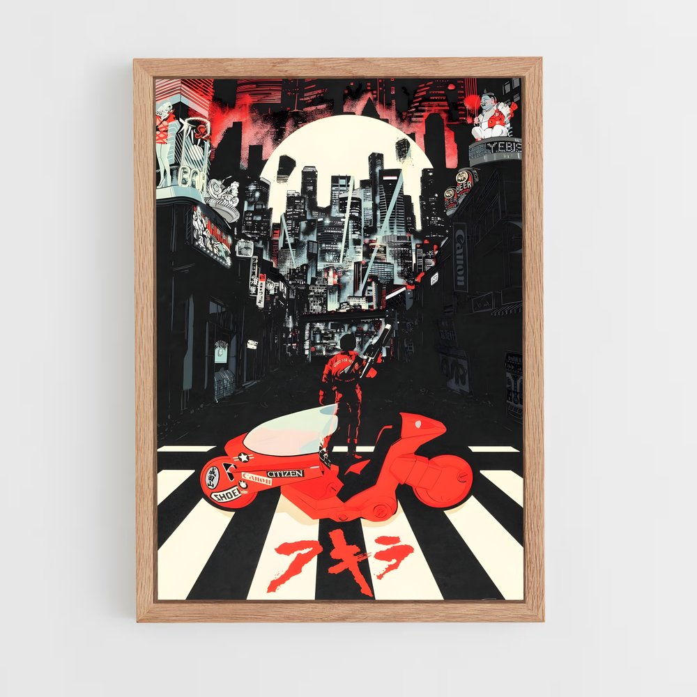 akira-5 cadre Bois clair