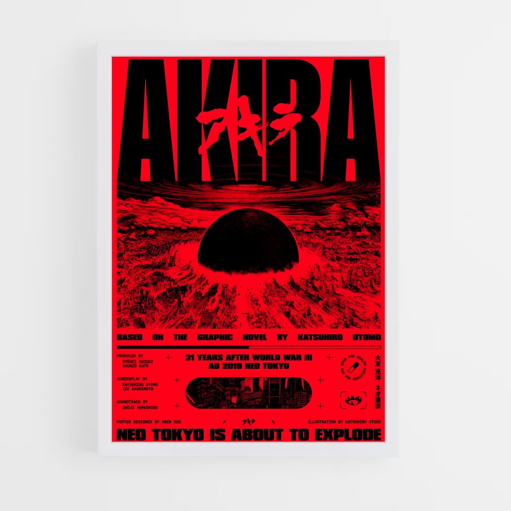 akira-7 cadre Blanc
