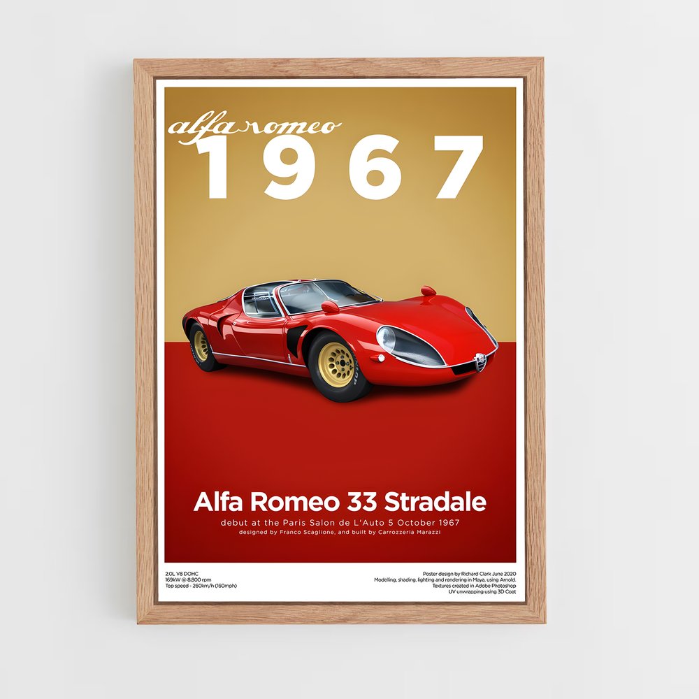 alfa-romeo-10 cadre Bois clair