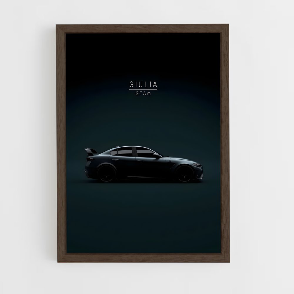 alfa-romeo-7 cadre Bois foncé