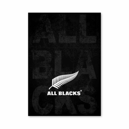 Poster All Blacks Logo