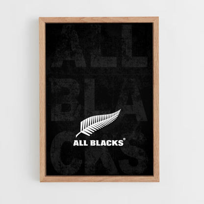 Poster All Blacks Logo