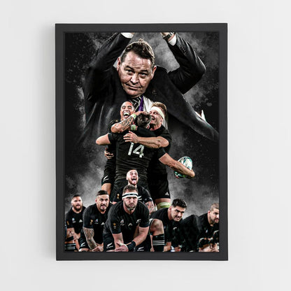 Poster All Blacks Équipe