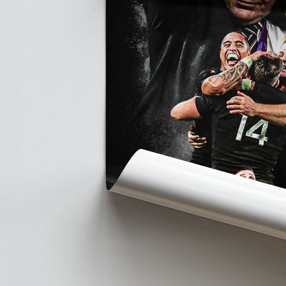 Poster All Blacks Équipe