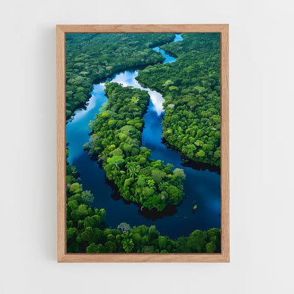 amazonia-2 cadre Bois clair