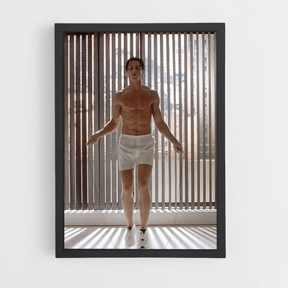 Poster Patrick Bateman corde à sauter