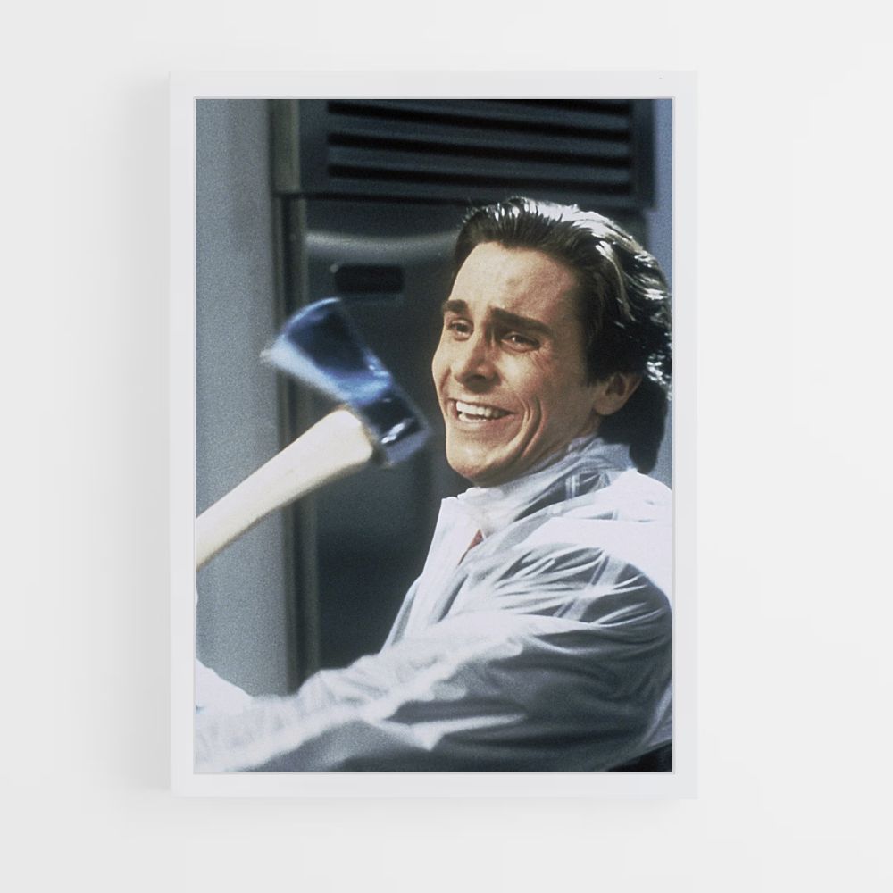 Poster American Psycho Hache