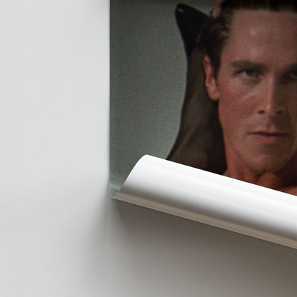 Poster Patrick Bateman Biceps