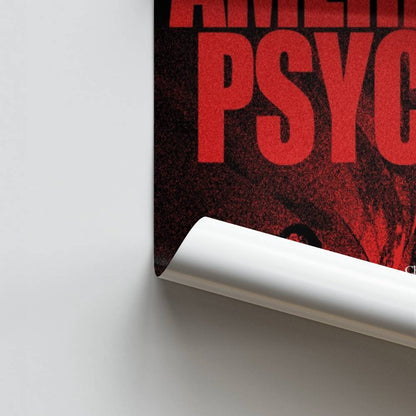 Poster American Psycho Rouge