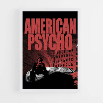 Poster American Psycho Rouge