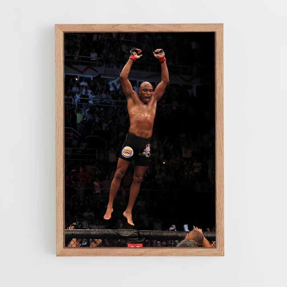 anderson-silva-3 cadre Bois clair