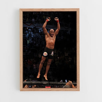 anderson-silva-3 cadre Bois clair
