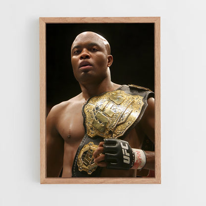 anderson-silva-5 cadre Bois clair