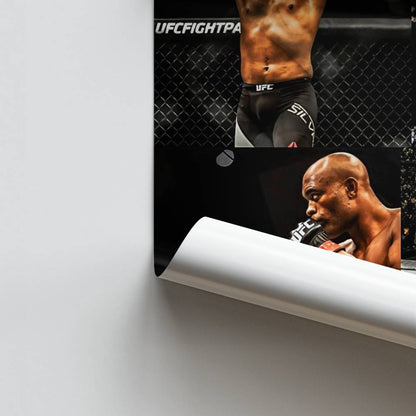 Poster Collage Anderson Silva