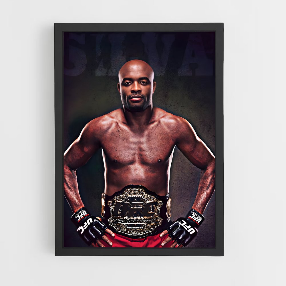 anderson-silva-8 cadre Noir