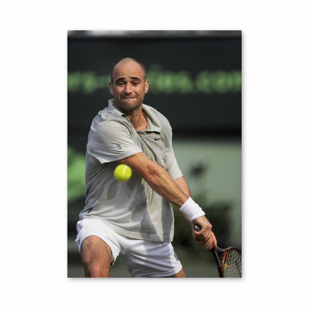 Poster Andre Agassi Tir