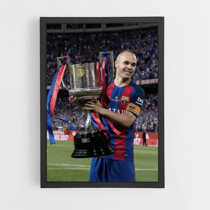 Poster Andrés Iniesta Coupe