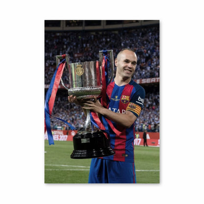 Poster Andrés Iniesta Coupe